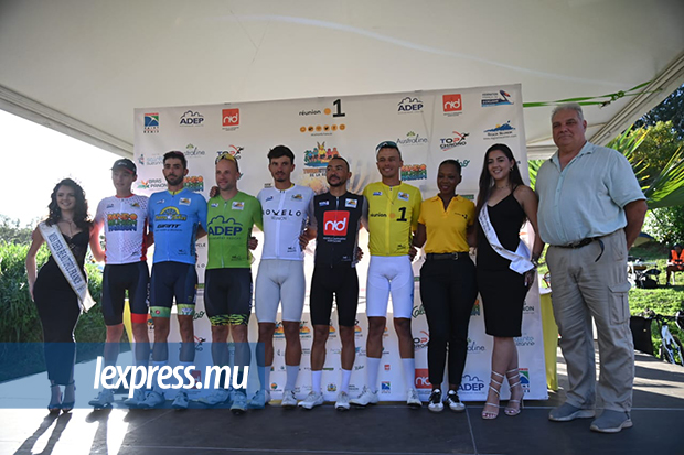 ■ L’ensemble des porteurs de maillots distinctifs à l’issue de la 3e