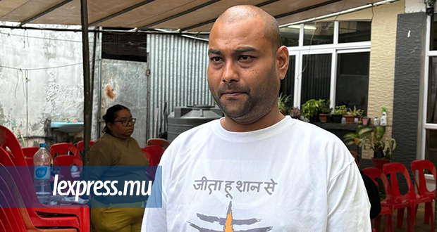Vedashay Mootia, le fils de Saraswattee Mootia.