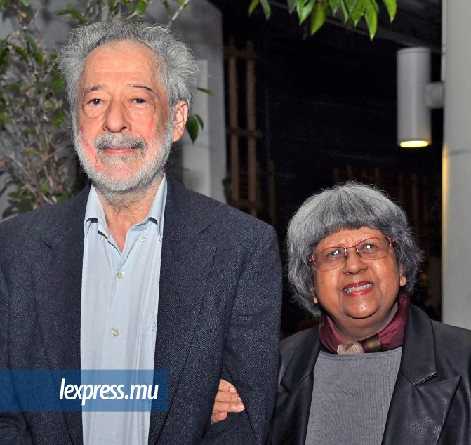 La Speaker de l’assemblée nationale, Shirin Aumeeruddy-Cziffra (à dr.), et son mari Claude étaient de la partie.